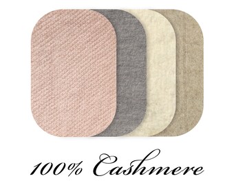 100% kasjmier trui-patches/paar elleboogpatches/elleboogpatches voor trui/opnaaibare elleboogpatches/puur kasjmier/gebreide patches