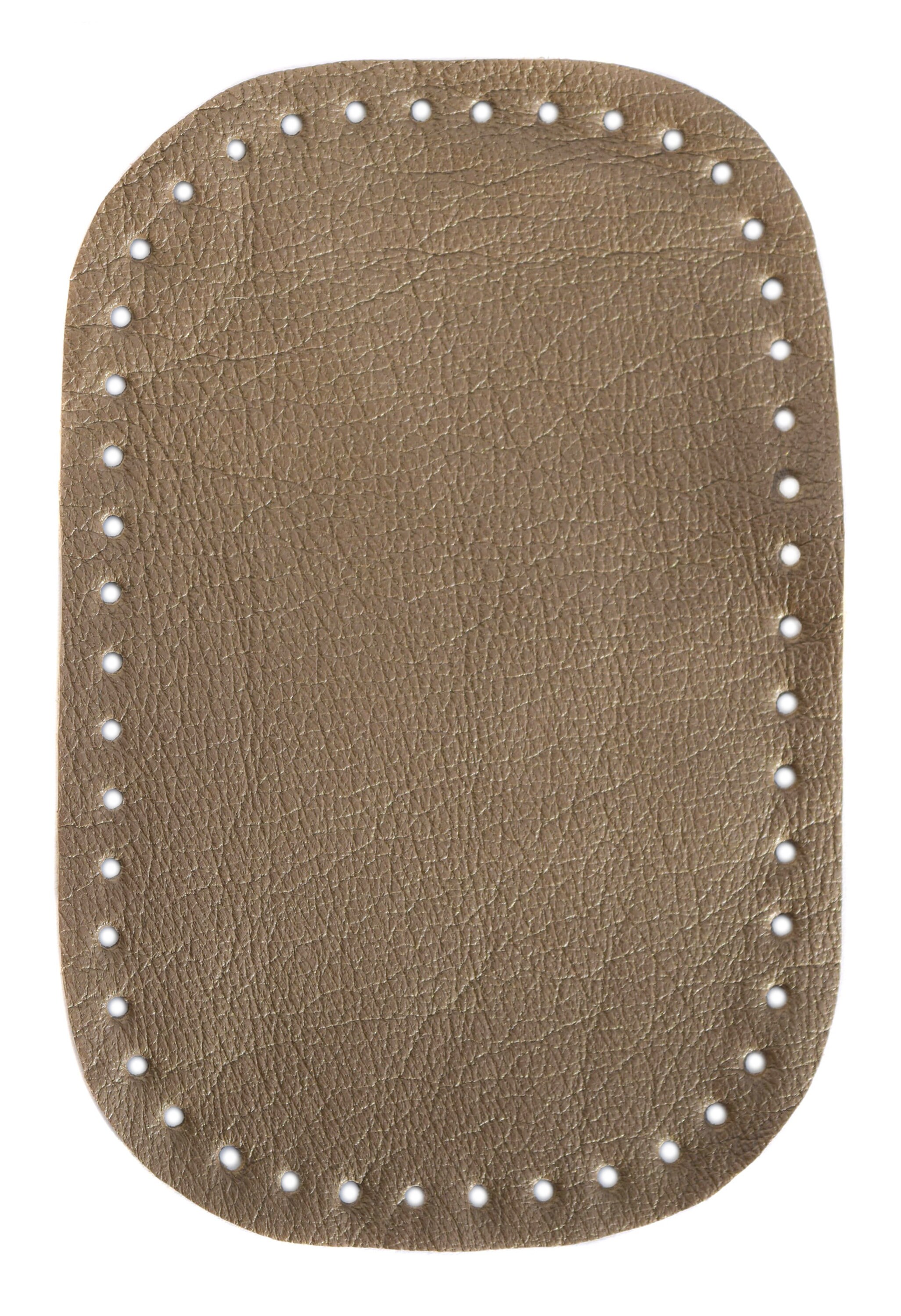 Real Leather Elbow Patches / Pair of Patches / Genuine Leather Patches / Prepunched / Sweater