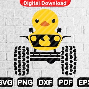 Duck Duck Wave Offroad Nuovo Design SVG PNG, 4x4 Vinyl Decal Sticker Tshirt Design, Iron on Transfer, Download istantaneo Eps,Svg,Png,Dxf,Pdf