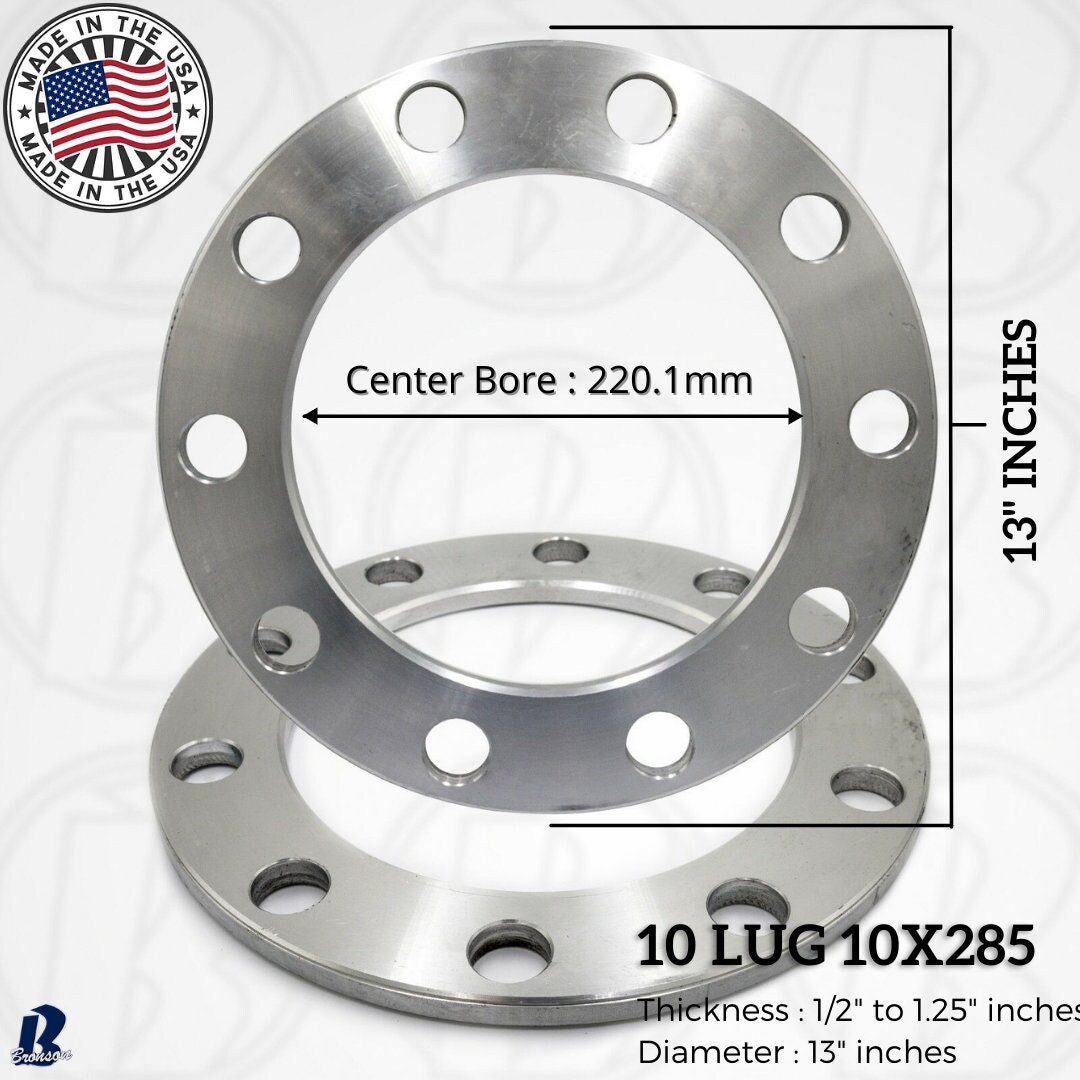 10x285 Semi Truck Wheel Spacers USA MADE Etsy