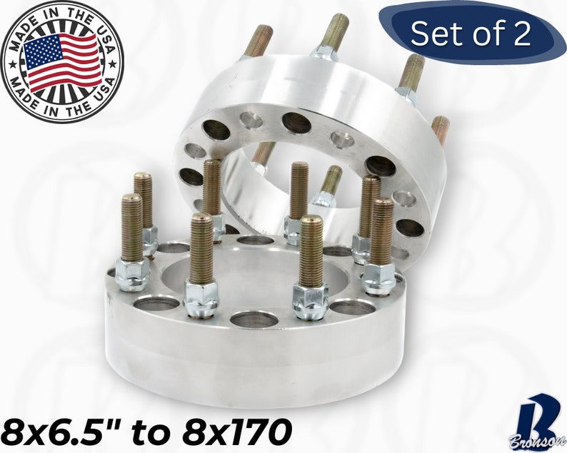 8x6.5 to 8x170 Wheel Spacer/adapter Thickness Etsy