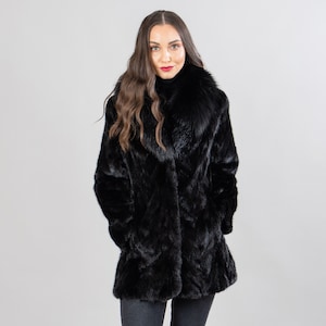 MINK FUR ミンクファーコート サファイアミンク ファージャケット 超新作】 サイズ11(ミンク)｜売買されたオークション情報、Yahoo