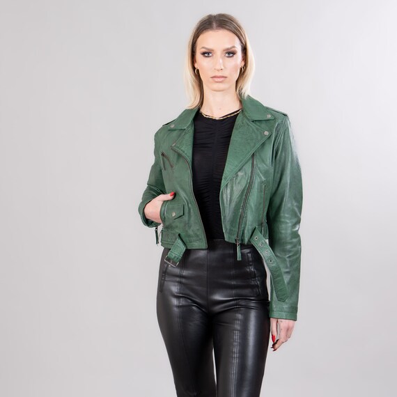 70s Leather Jacket レアカラー 深緑 91IFku9VoCL._UY1000_.jpg