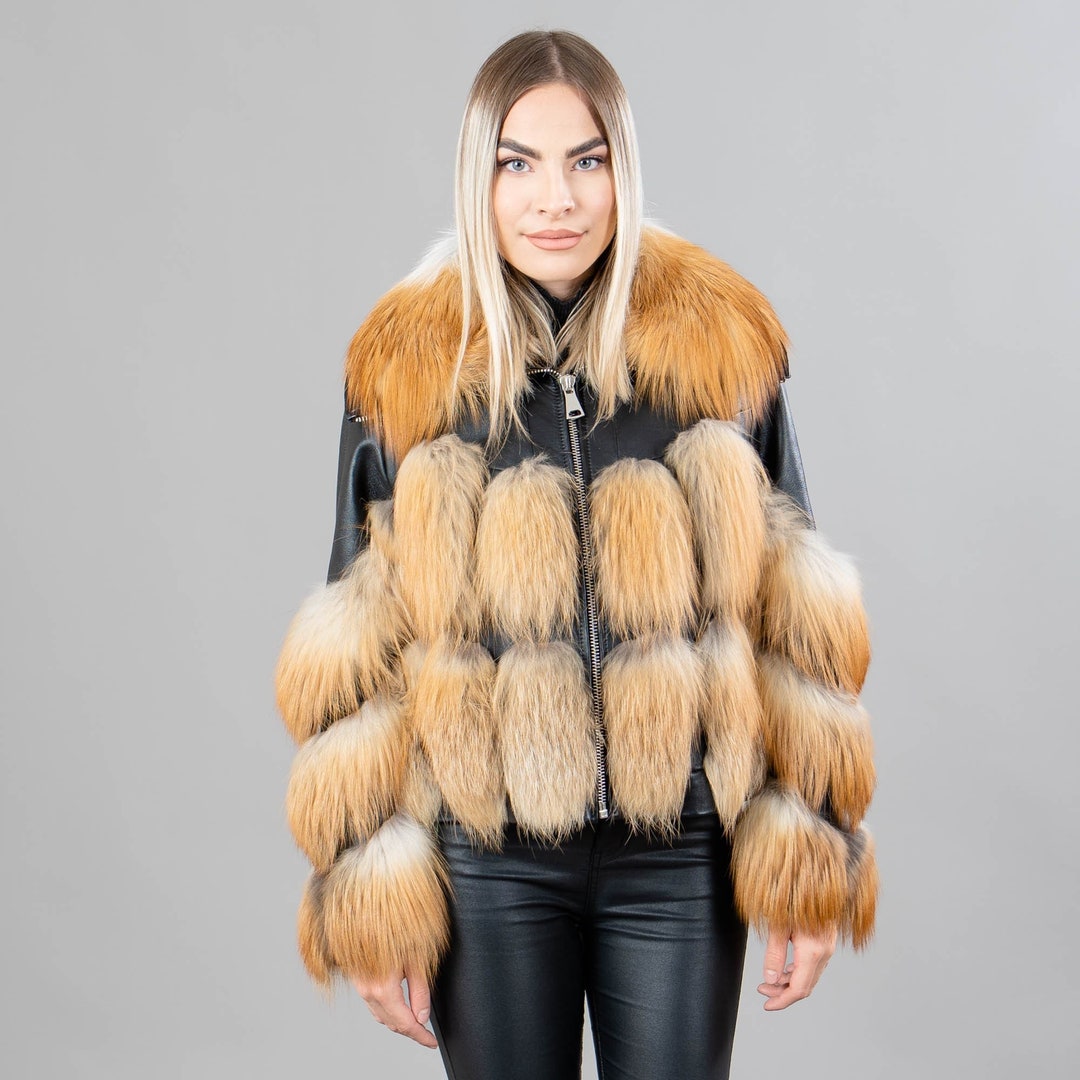 希少 80s fox fur jacket n2b グランジ archive 希少 80s fox fur jacket n2b グランジ archive