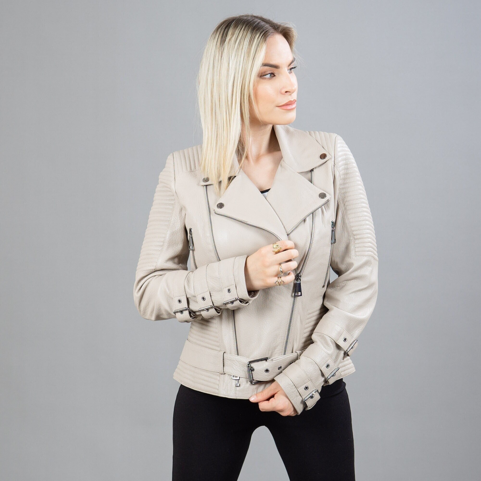 ジャケット・アウター unknown real leather jacket short length LEATHER ZIP SHORT JACKET – OBLIGE