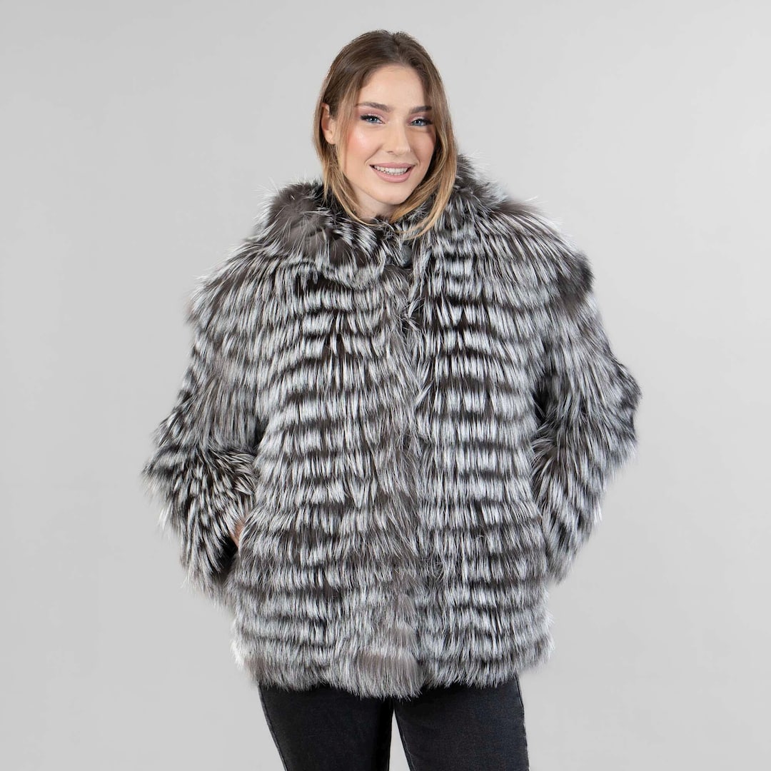 SILVER FOX FUR jacket