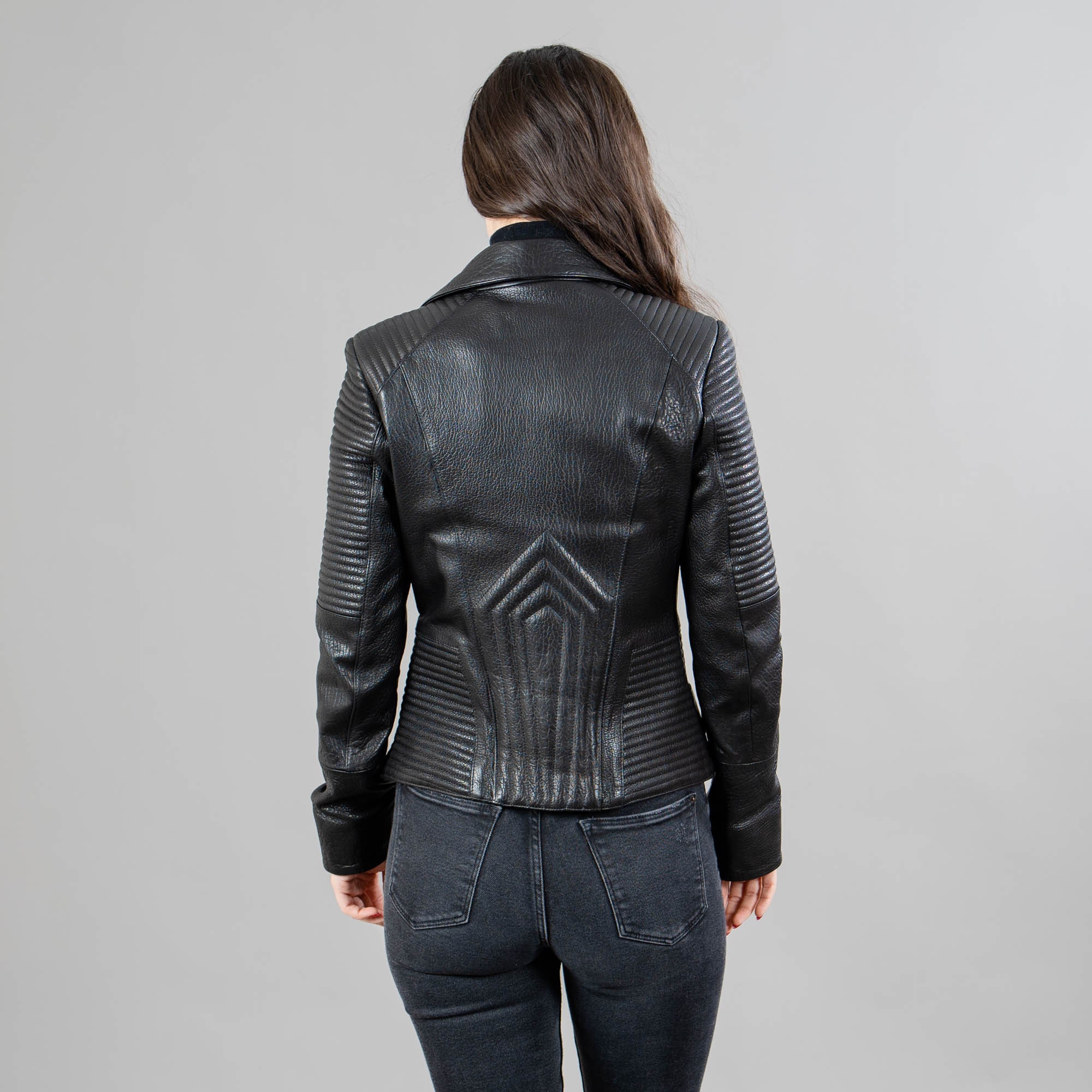 Real Leather Jacket in Black With A Belt - Etsy Real Leather Jacket in Black With A Belt - Etsy