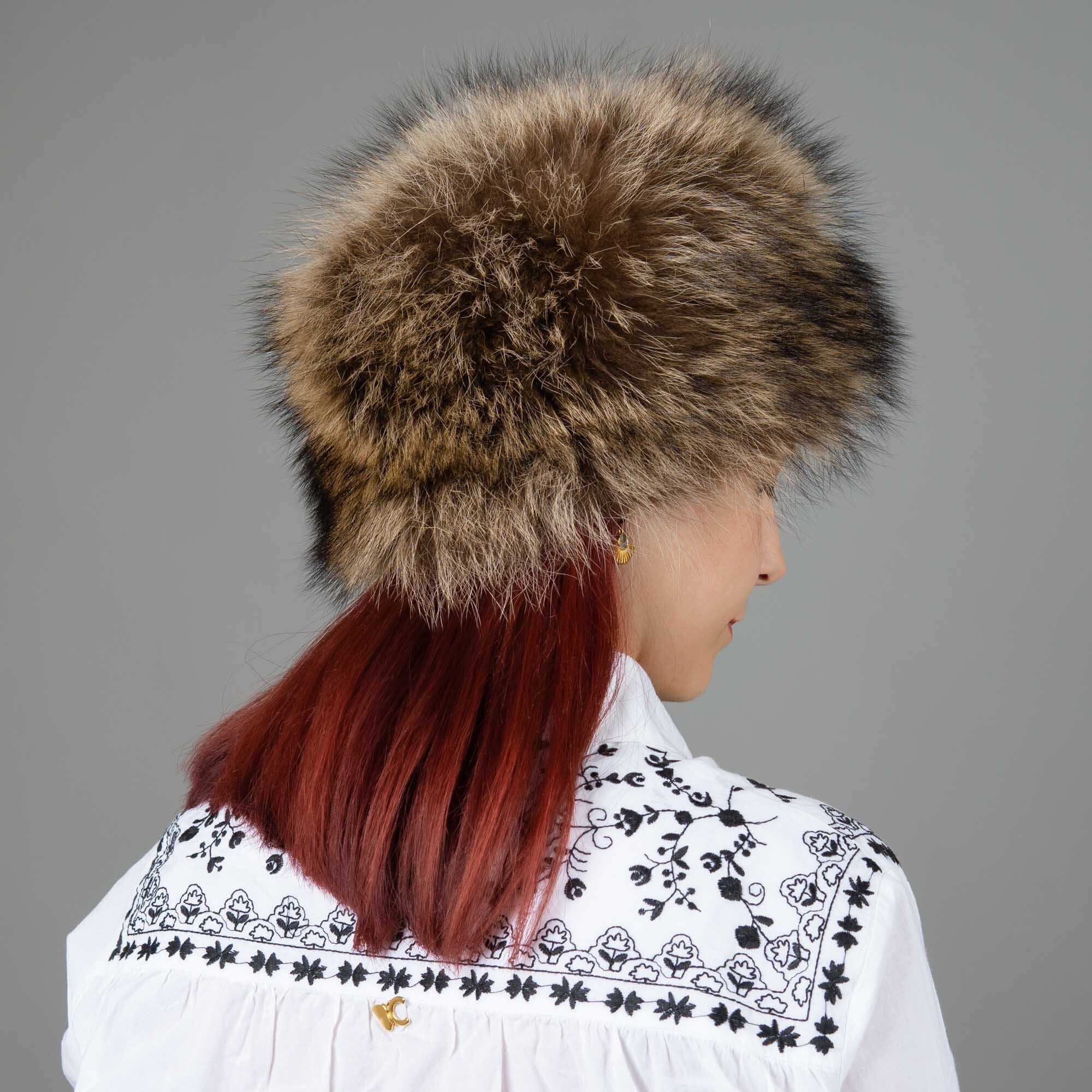 racoon winter hat