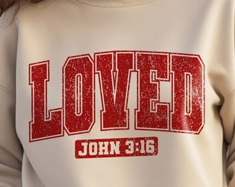 Hield van John 3:16 SVG PNG, zo erg geliefd Svg Png, Christian Valentines Sublimatie, Christian Shirt Svg, Valentine Sublimatie
