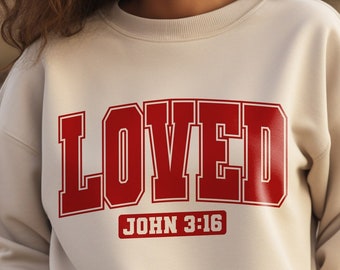 Hield van John 3:16 SVG PNG, zo erg geliefd Svg Png, Bijbel svg png, Christian Valentines Sublimatie, Christian Shirt Svg, Valentine Sublimatie