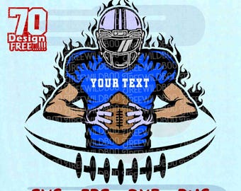 Football player svg, Customizable Football name svg, Football svg, Football Player Png, football team, Football name svg eps dxf png