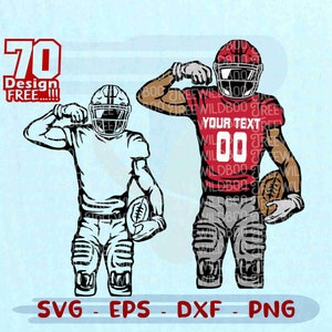 Jogador de futebol personalizado svg, Nome do jogador svg, Futebol svg, Personalização do jogador de futebol