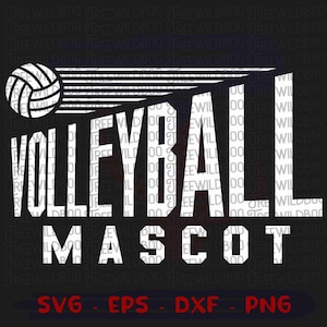 Customizable Volleyball Team Svg, Volleyball Team Logo Svg, Volleyball Template, Svg Png Dxf Eps, Cricut Cut File