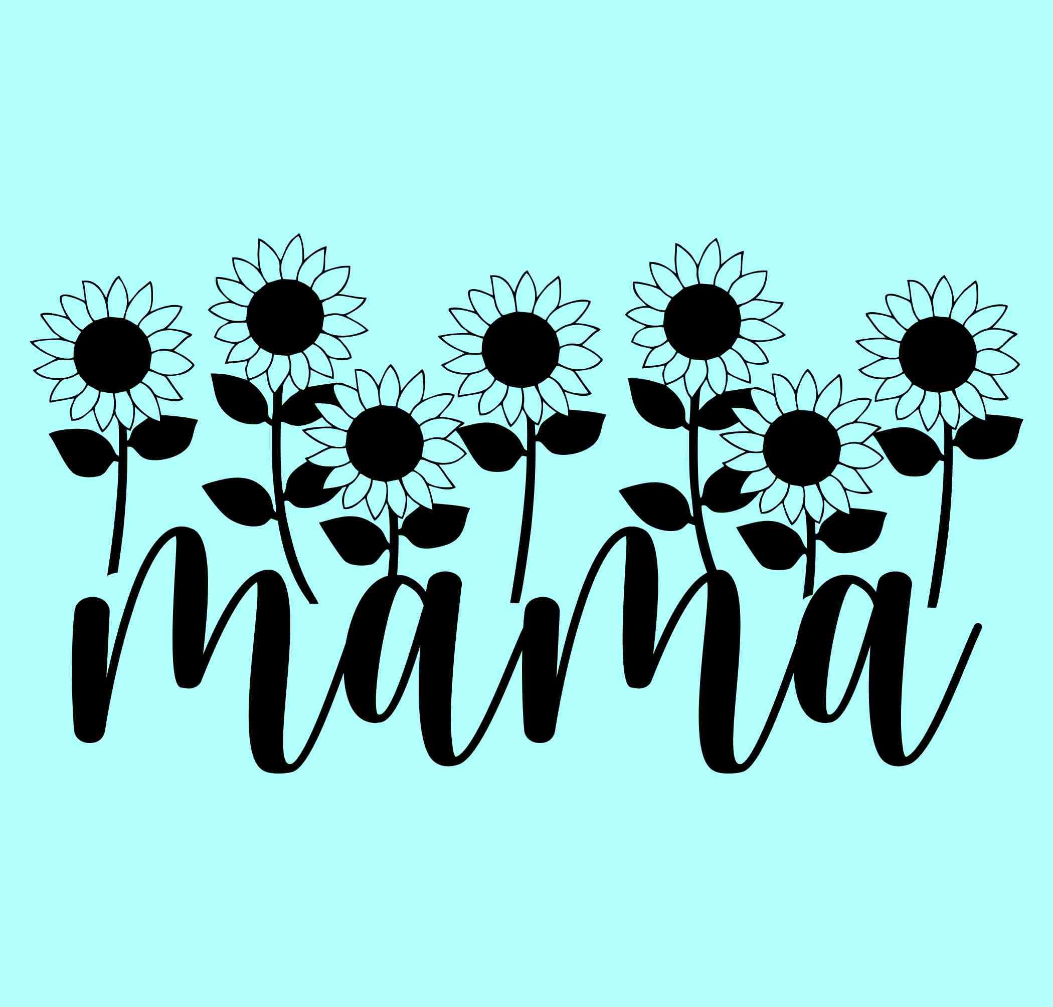 Mama Svg Flower Mama Svg Mother Day Svg Momlife Svg - Etsy