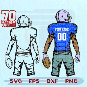 Jogador de futebol personalizado svg, Jogador de futebol personalizável svg, Futebol personalizado em camadas SVG, Personalização de jogador de futebol