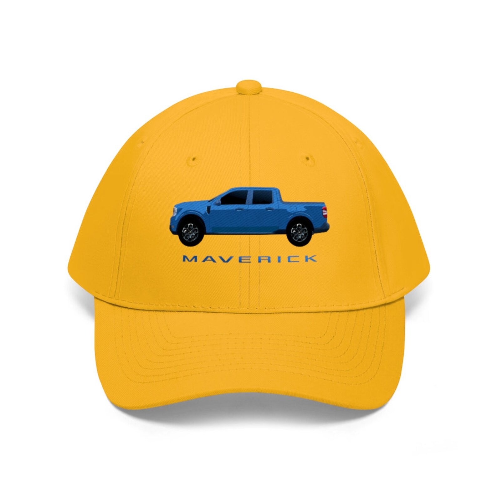 2022 Ford Maverick Truck Blueish Gray Cap Unisex Twill Hat Etsy