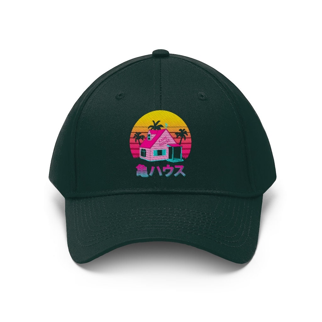 kame house Cap , Unisex Twill Hat Embroidery