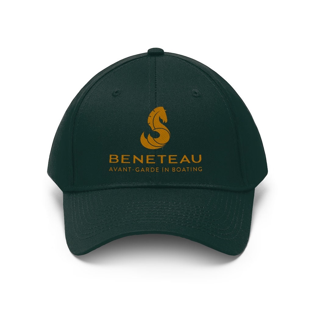 BENETEAU BOAT Cap , Unisex Twill Hat Embroidery