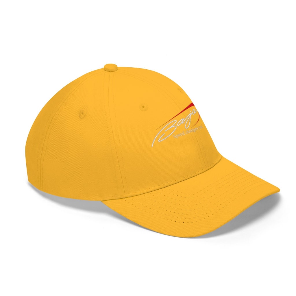 BAJA BOATS Cap , Unisex Twill Hat Embroidery