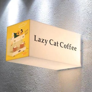 Acrylic Double-side Light Box,,illuminated Logo Sign,personalized ...