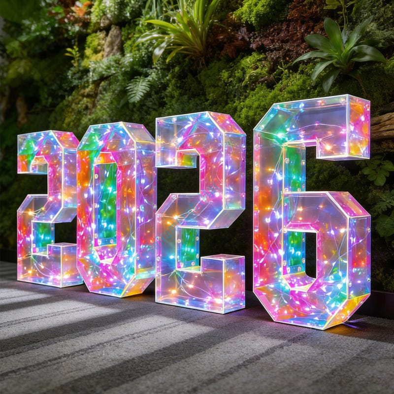 We Number 2026 Lighted Numbers - Etsy
