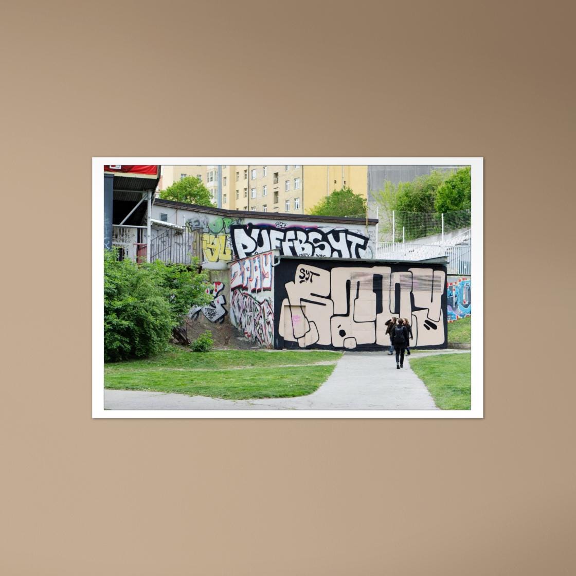 Prague Print Prague Street Art Poster Graffiti Poster Prague Unique Gift Prague Wall Decor