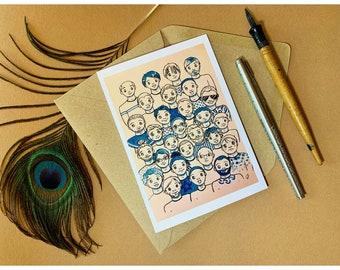 The Man Greetings Card