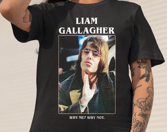 Liam Gallagher Shirt - Etsy Australia