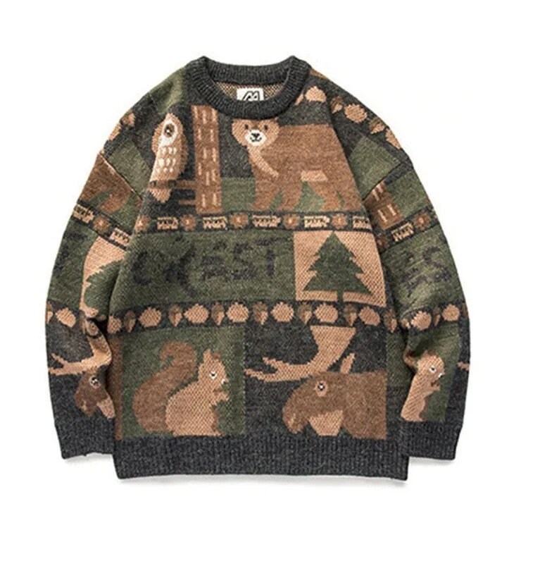 Animal Sweater - Etsy