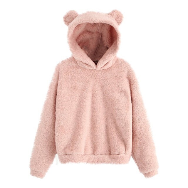 fluffy hoodies