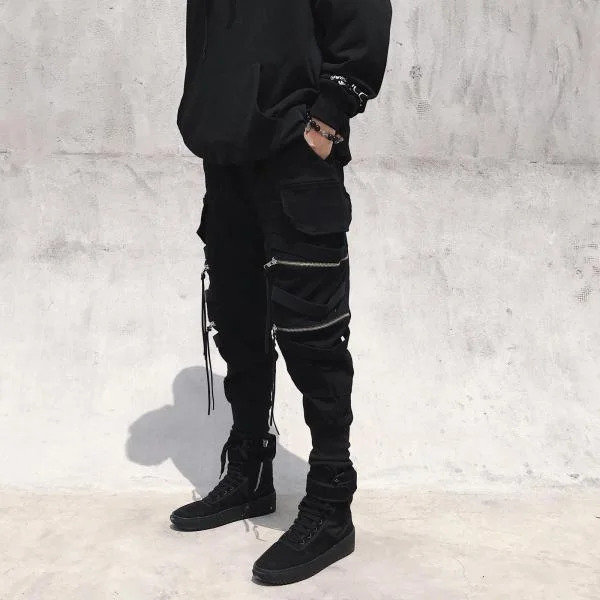 Men's Techwear Cyberpunk Pants Streetwear Pants - Etsy UK