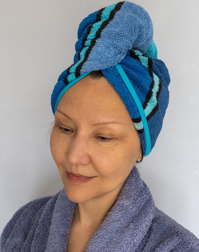 Hair Turban Towel Wrap Sewing Pattern PDF Digital / Turban/ Etsy