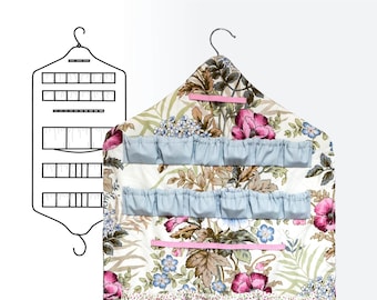 Wall Organizer Sewing Pattern: Hanging Pocket Caddy (PDF Digital Download)