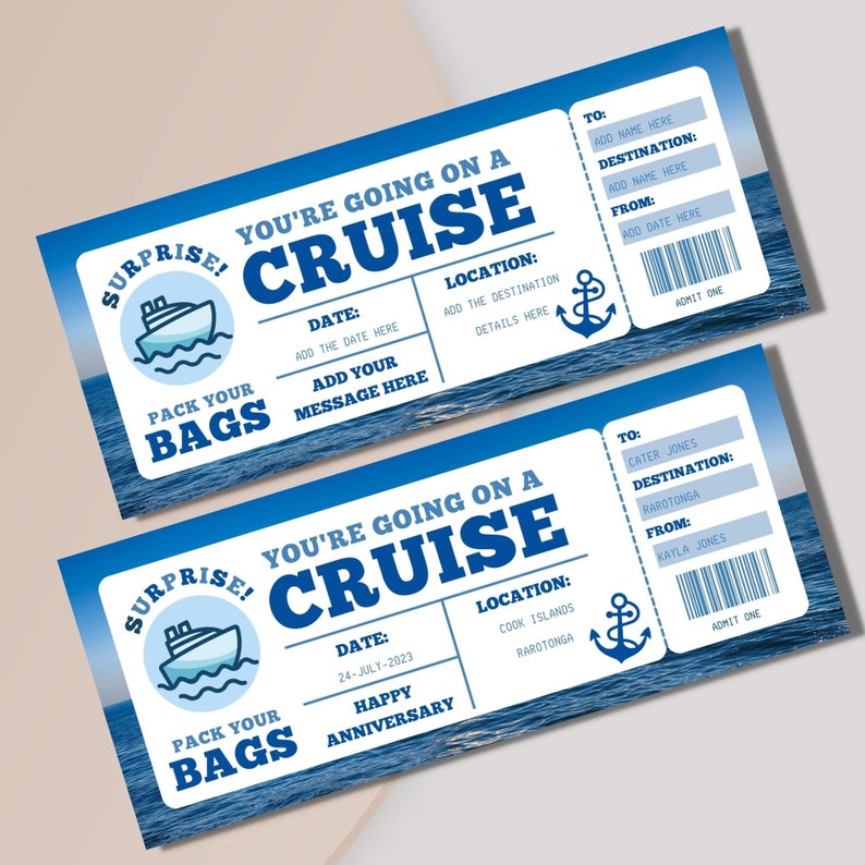 Cruise Boarding Pass Template INSTANT DOWNLOAD Printable Etsy Cruise Boarding Pass Template INSTANT DOWNLOAD Printable Etsy