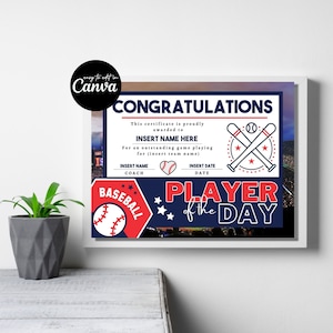 Image 4 for Player Of The Day Certificate Template