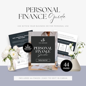 Personal Finaz Ratgeber, Budgetierungs-Tipps, Geld-Mindset E-Book, finanzielle Allgemeinbildung, Coaching-Tool, Buch