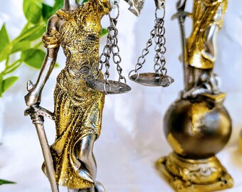 Statue. Themis. Goddess of Justice and Truth. Wicca. Witchcraft