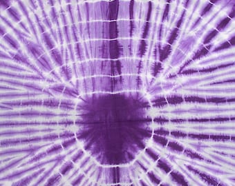 Hand Block Print Cotton Fabric | Indian Shibori Tie Dye Textile