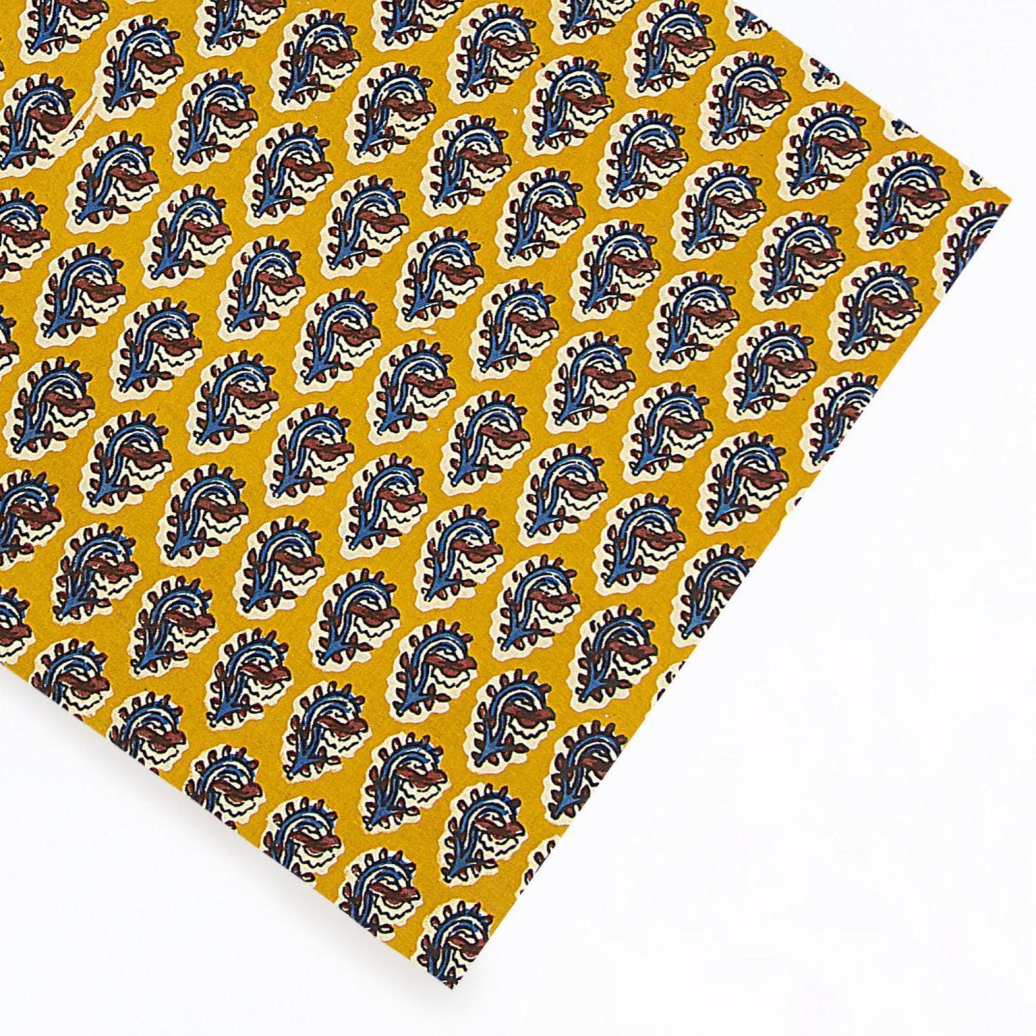 Hand Block Print Cotton Fabric: Lightweight Sewing, Quilting ...