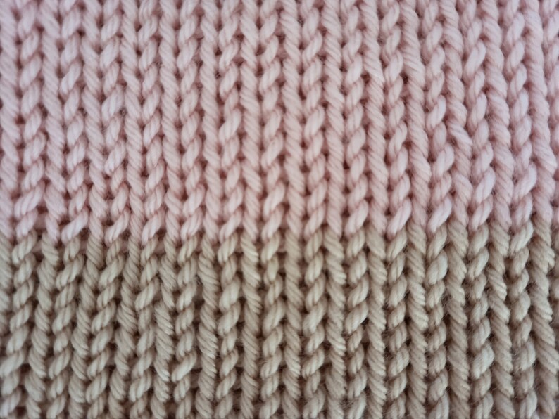 100% Australian Merino wool beanie 'SHWHEAT PINK' Medium adult Detachable, luxury faux fur pom Reversible Convertible brim image 4