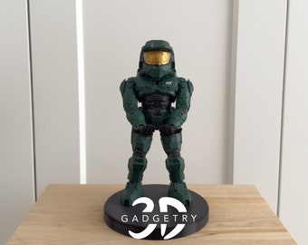 Suporte para controle Master Chief: Decoração de mesa para gamers Halo