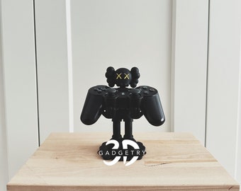 Soporte para mando Kaws de 6,9", decoración personalizada para videojuegos Hypebeast, accesorio único para videojuegos, regalo para gamers