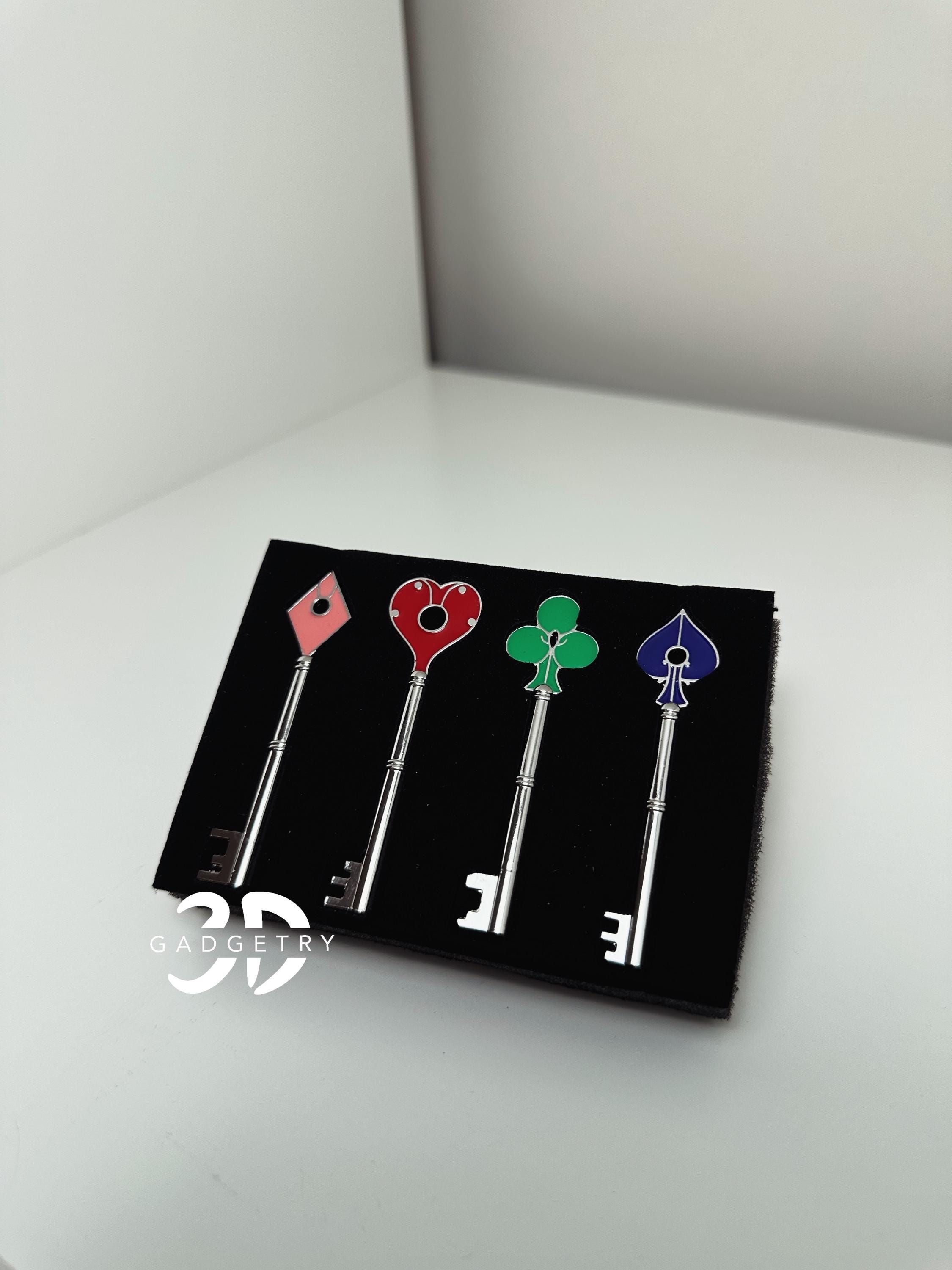 Key Proops Resident Evil Prop Precinct Keys Set - Game-inspired Key Props ...