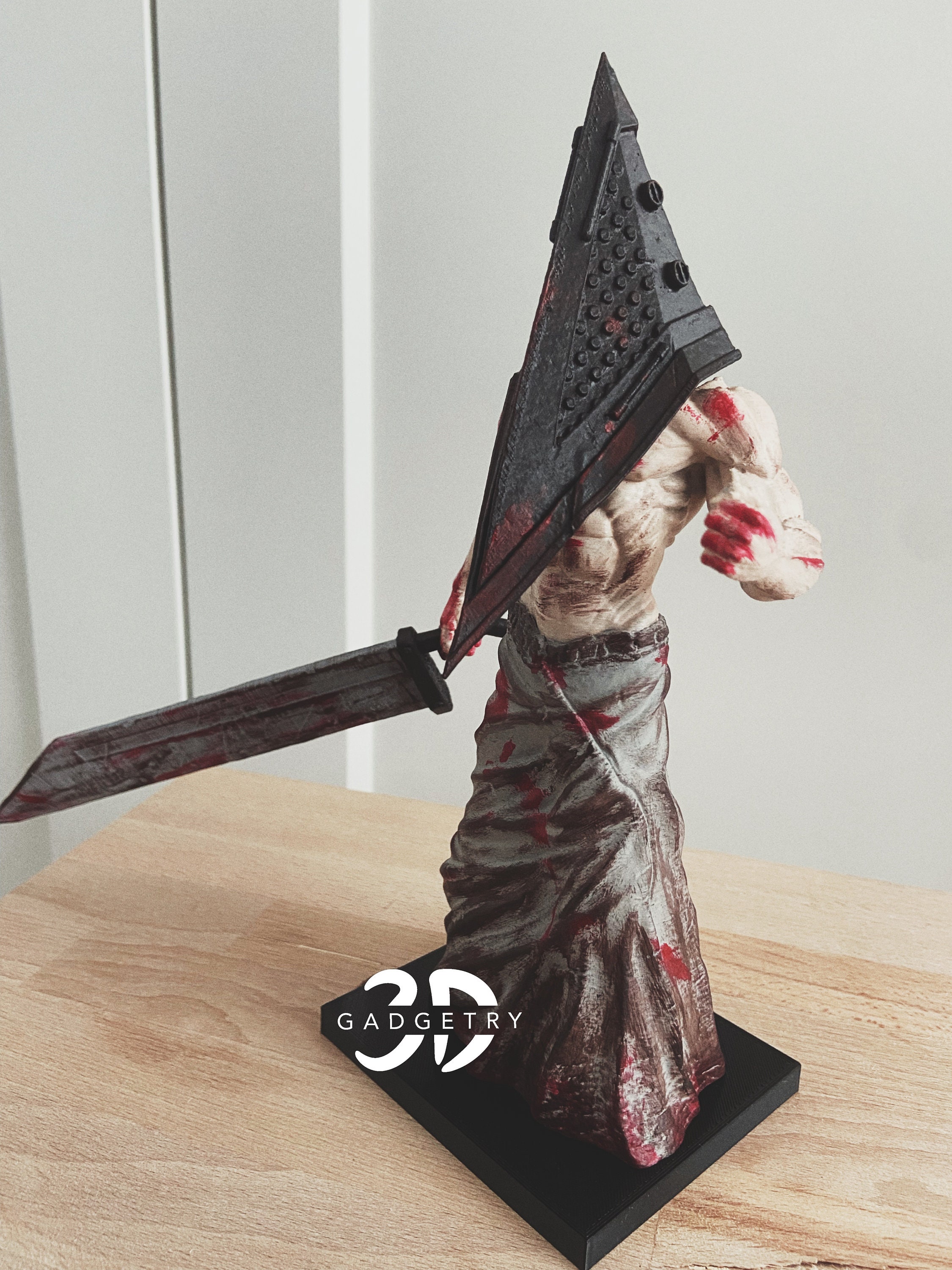 This Custom Pyramid Head Sculpture Is Just Begging For My Money