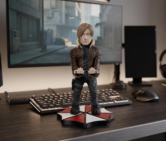 Leon Scott Kennedy Controller Holder Stand | Resident Evil