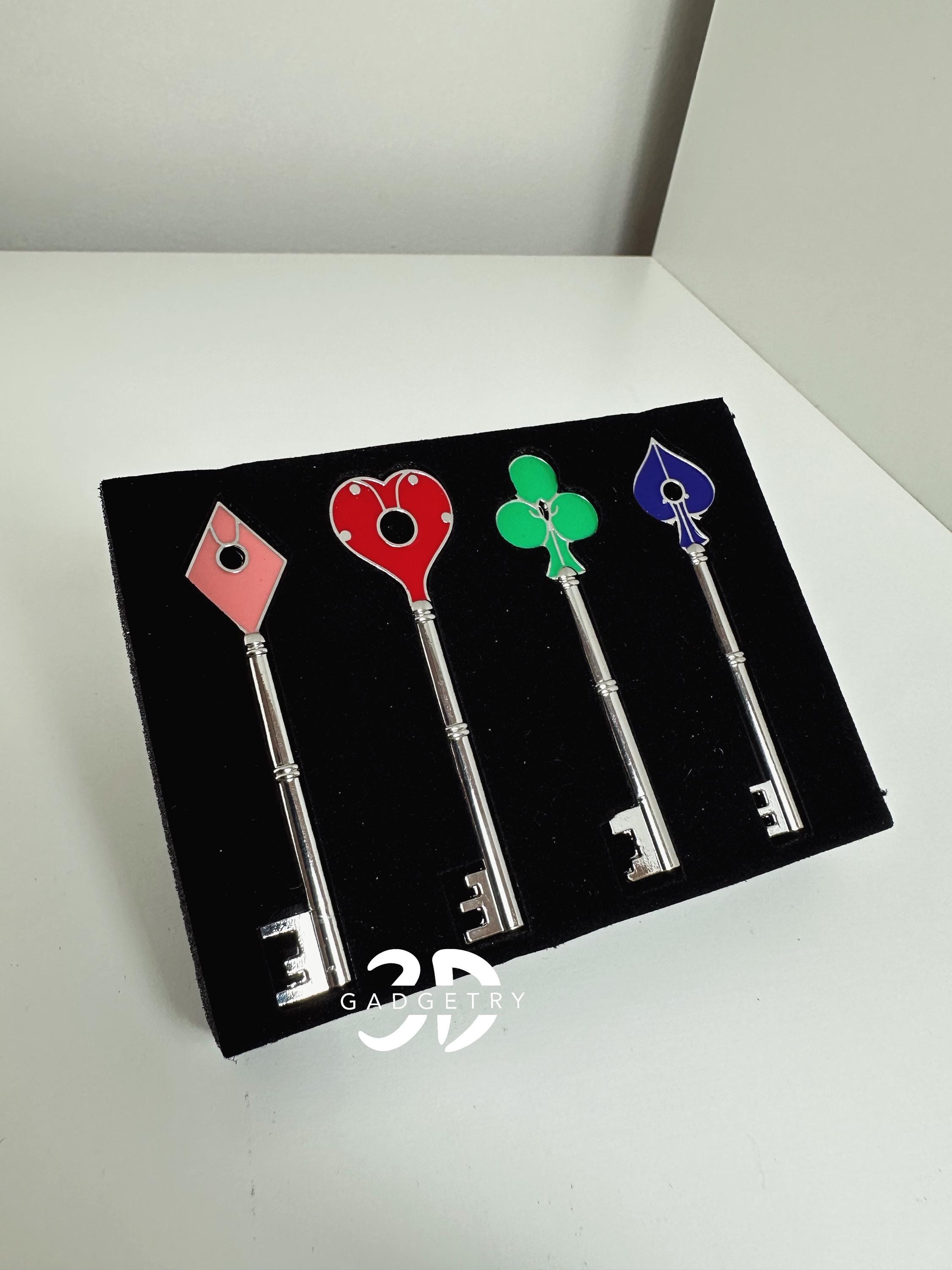 Key Proops Resident Evil Prop Precinct Keys Set - Game-inspired Key Props ...