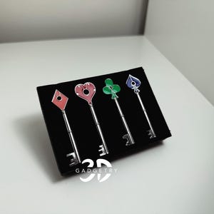 Set di chiavi del distretto di Resident Evil - Oggetti di scena ispirati al gioco - Oggetto da collezione per gli appassionati dell'horror - Pezzo d'arredo unico