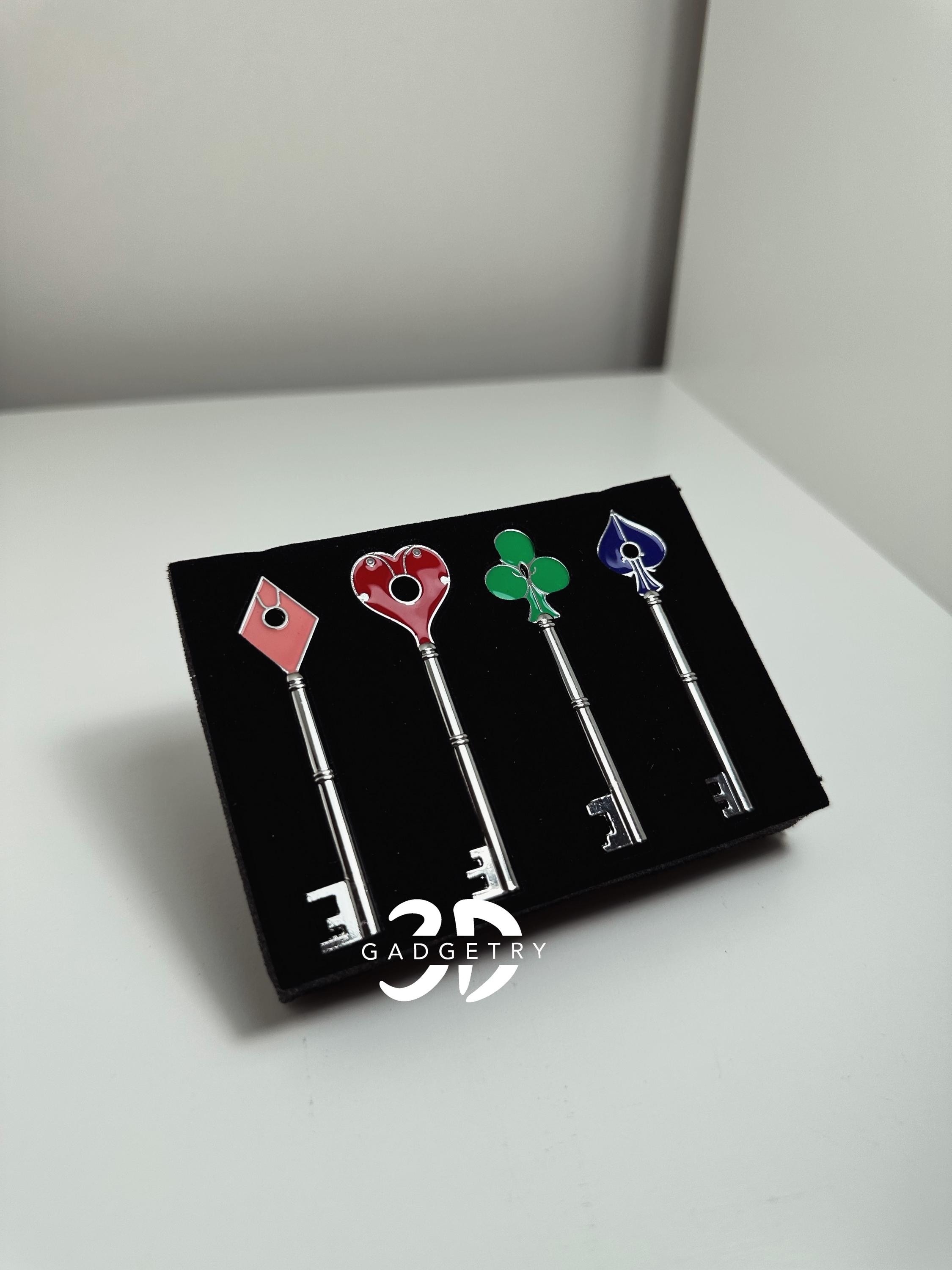 Key Proops Resident Evil Prop Precinct Keys Set - Game-inspired Key Props ...