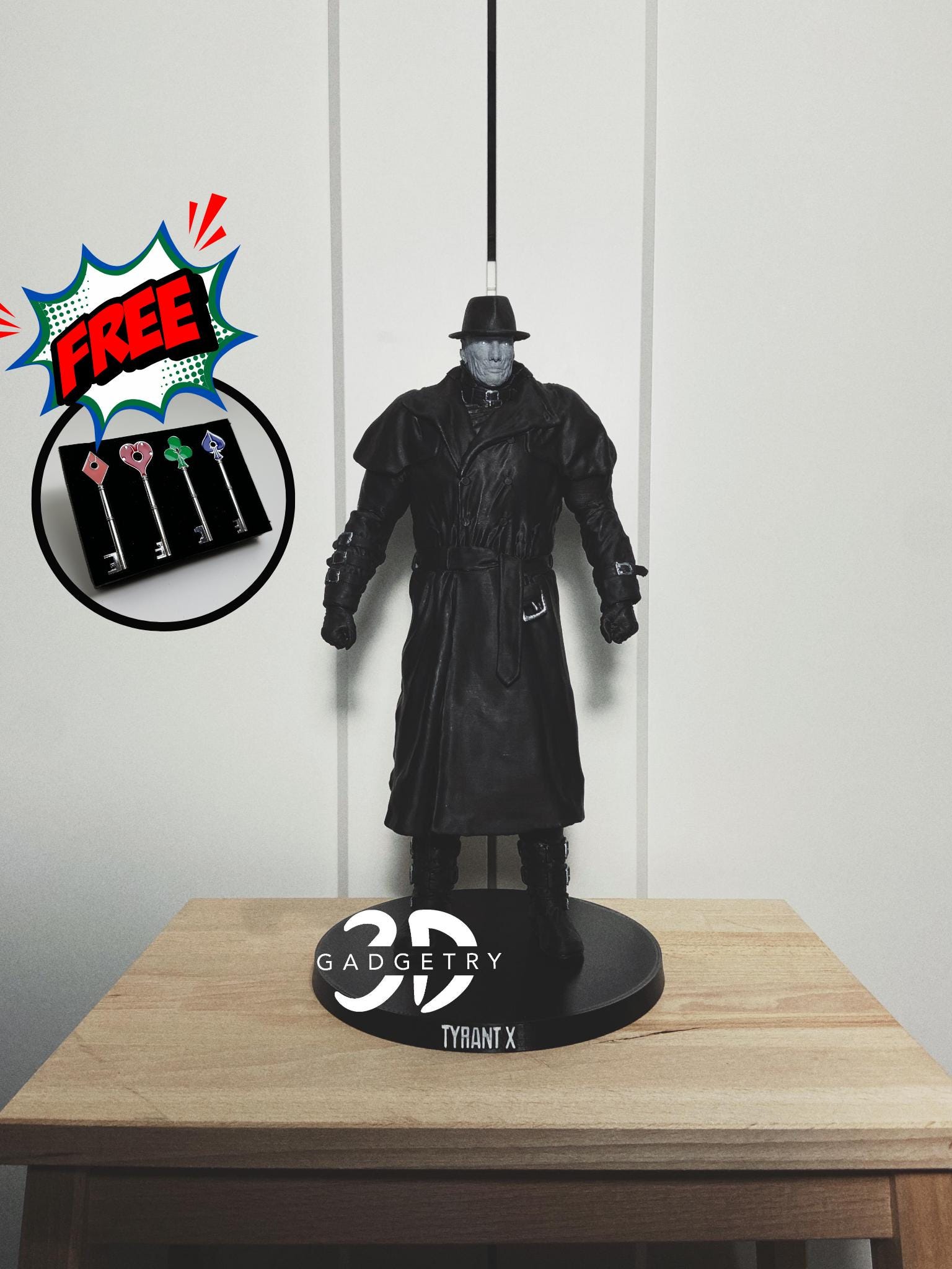 Mr X Resident Evil - Etsy Mr X Resident Evil - Etsy