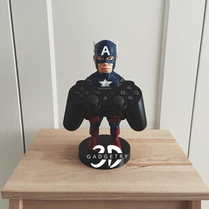 Captain America Controller , Phone Stand | Controller , Phone Holder | Gift for Gamer